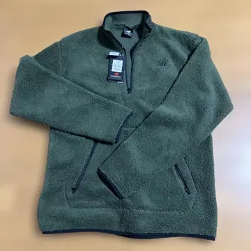 뉴발란스 플리스 자켓 올리브 미사용 새상품