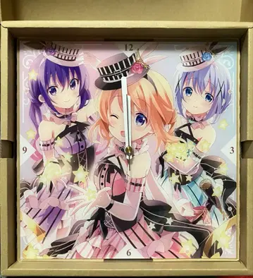 코코아 & 치노 & 리제 아크릴 시계 주문은 토끼입니까? 망가타임