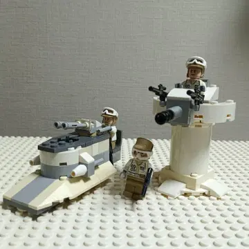 Lego 레고 정품 반란 동맹군과 탈것과 포대 세트