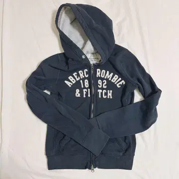 아바클로 후드 맨투맨 지퍼 후드티 더블 지퍼 펠트 자수