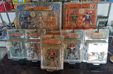 제일복권 컬렉션 가면라이더 리얼 소프트 비닐 피규어 04 묶음