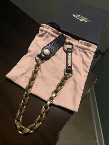 레어 CALEE 골드 지갑 체인