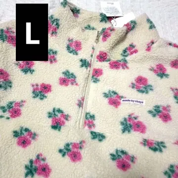 시마무라 ayano 보아 ZIP 꽃무늬 보아 하프 지퍼