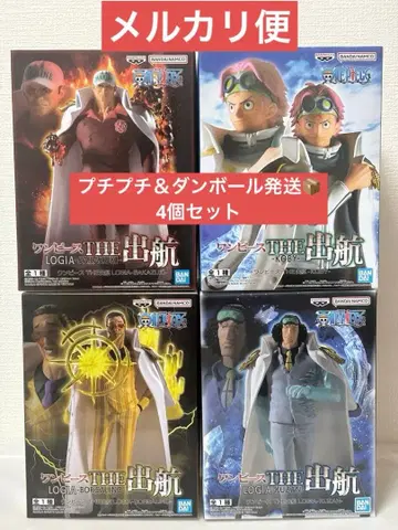 원피스 THE 출항 볼사리노, 사카즈키, 쿠잔, 코비 피규어 4개