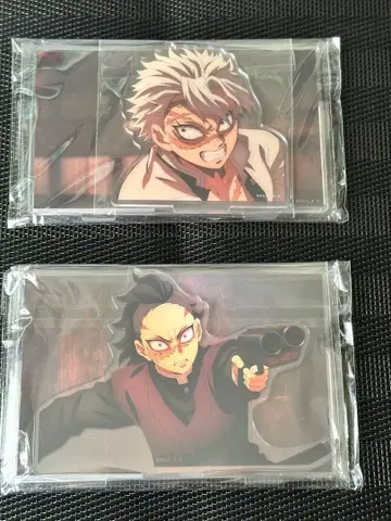 귀멸의 칼날 장면 그대로 아크릴 스탠드 시나즈가와 사네미 시나즈가와 겐야