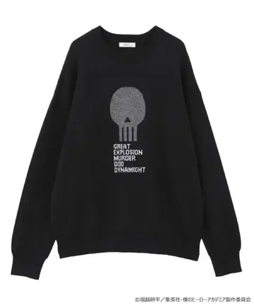 히로아카 earth 바쿠고 카츠키 유년기 니트 풀오버 미개봉