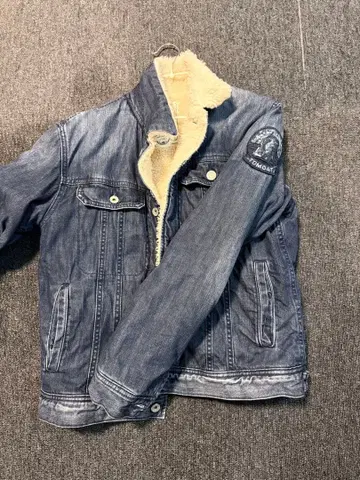 아비렉스 AVIREX 톰캣 데님 보아 자켓 G