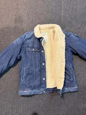 아비렉스 AVIREX 톰캣 데님 보아 자켓 G