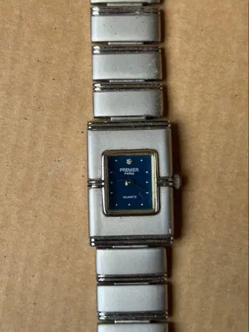 PREMIER 쿼츠 손목시계 스테인리스 블랙 프라이데이