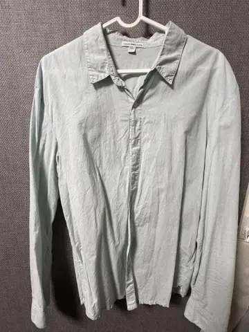 JAMES PERSE 라이트 블루 긴팔 셔츠 M