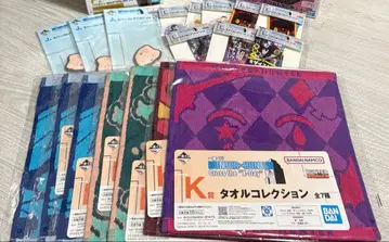 헌터헌터 제일복권 하위상 타월 스티커 러버