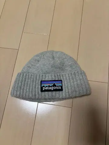patagonia 그레이 니트 모자 비니