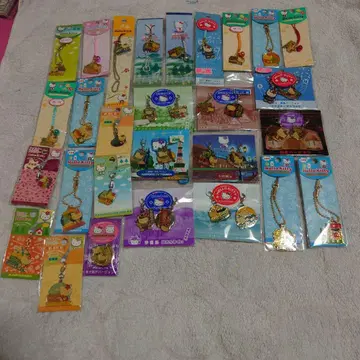 지역 한정 키티 메탈 스트랩 지퍼 액세서리 핀즈 족쇄 28개 세트