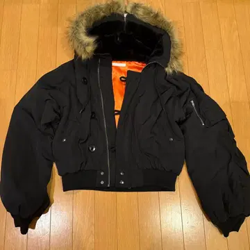 BROWNIE STANDARD 퍼 크롭 자켓