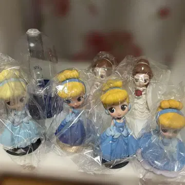 Qposket 신데렐라 아리엘 벨 팅커벨