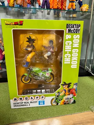 드래곤볼 데스크탑 리얼 맥코이 05 손오공&치치 바이크