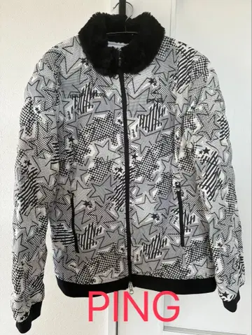 PING 별 패턴 퍼 포함 블루종