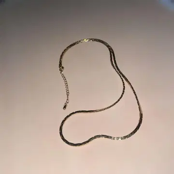 심플 골드 체인 목걸이