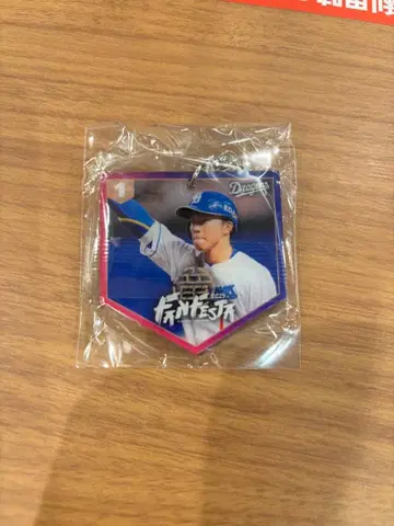 주니치 드래곤즈 가챠 팬 페스티벌 한정판 아크릴 키링 오카바야시 유키