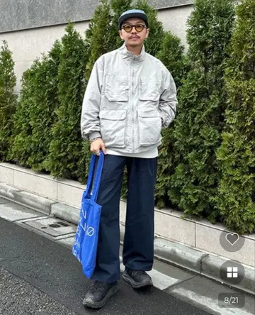 NUGU 타로 착용 멀티 포켓 자켓 그레이 재고 없음