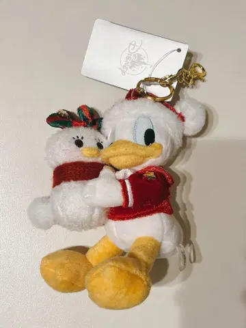 도날드 봉제 인형 키링 디즈니 스토어 크리스마스 디즈니