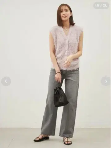 [ Mila Owen ] 미드 라이즈 스트레이트 데님 팬츠 [ 워셔블 ]