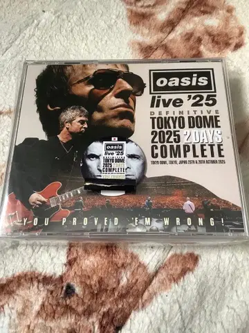 OASIS DEFINITIVE TOKYO DOME 2025 4CD 특전