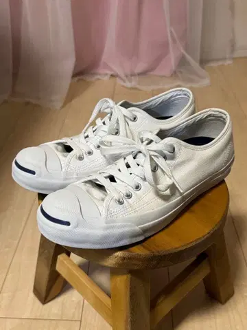 잭퍼셀 화이트 스니커즈