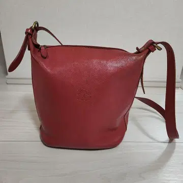 일비종떼 빨간색 레드 숄더백