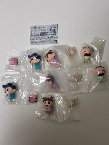 짱구는 못말려(크레용 신짱) 아장아장 산책 가챠 모음