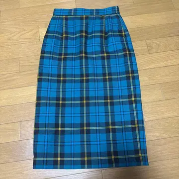 UNITED ARROWS BONOTT 체크 타이트 스커트