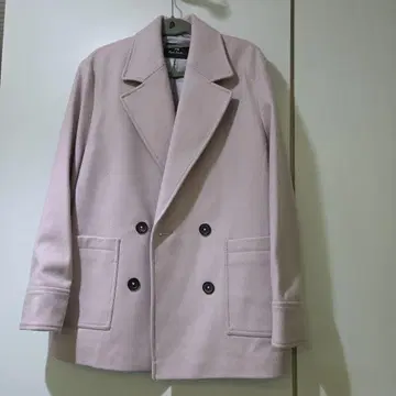 Paul Smith 얇은 핑크 더블 브레스트 코트