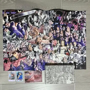 BLACKPINK 로제 -R- 앨범 예약 특전 포스터 카드 세트