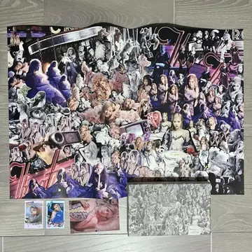 BLACKPINK 로제 -R- 앨범 첫 구매 혜택 포스터 카드 세트