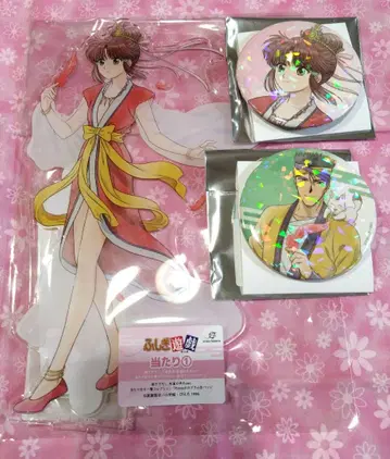 환상게임 주작의 발걸음 일격 컬렉션 미주 아크릴 스탠드 캔뱃지 진숙