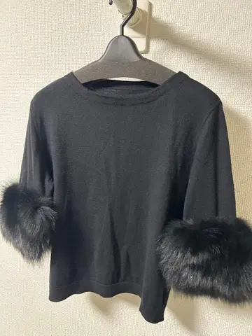 diagram 소매 퍼 니트