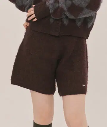 로완뉴이 short knit pants