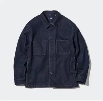 UNIQLO 데님 워크 자켓 S 블루
