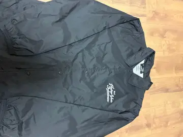 Heritage Works 블랙 나일론 자켓