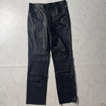 극미품 ] 할리데이비슨 가죽 팬츠 카우하이드 빅 사이즈 천연 가죽 XL
