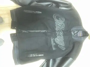 Chicago Southside 바시티 자켓 블랙