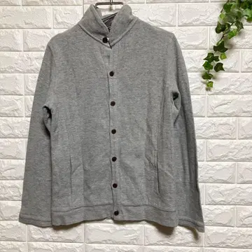 [쉽스] (S) 코튼 가디건 남성용 리브 사이드 포켓 면