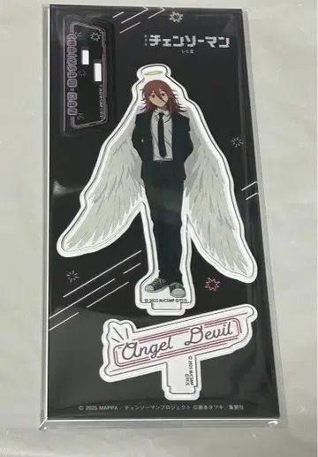 천사의 악마 체인소 맨 네온 아크릴 스탠드