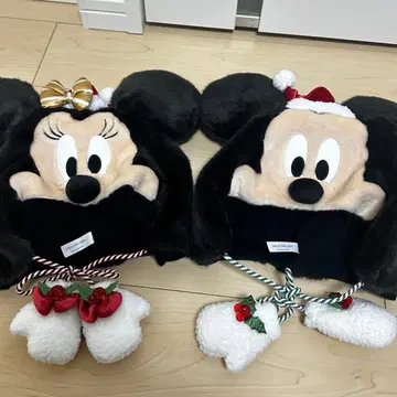 미키 미니 크리스마스 팬캡