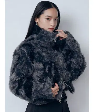 EMODA 미니 보아 블루종