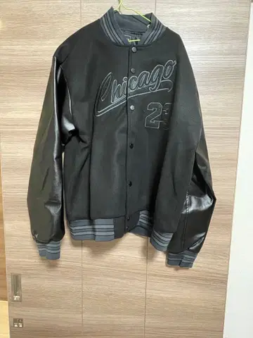 시카고 바시티 자켓 블랙 23