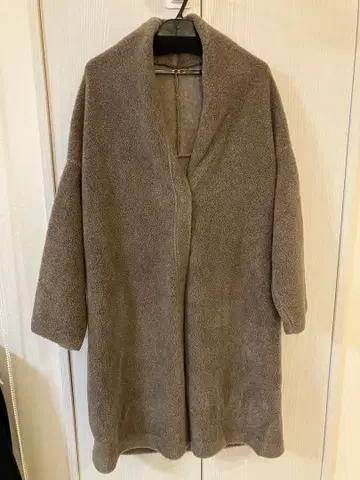 relume 저널 스탠다드 보아 롱 코트 사이즈 36 모카