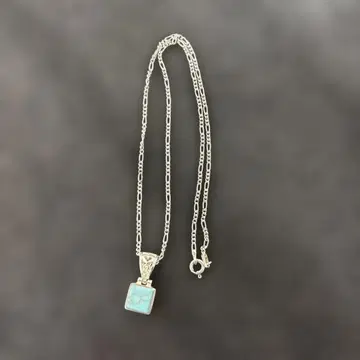 SILVER 터콰이즈 목걸이