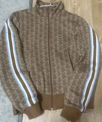 라코스테 기하학 패턴 저지