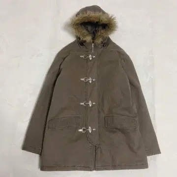 파이어맨 자켓 밀리터리 퍼 모즈 코트 y2k 00s